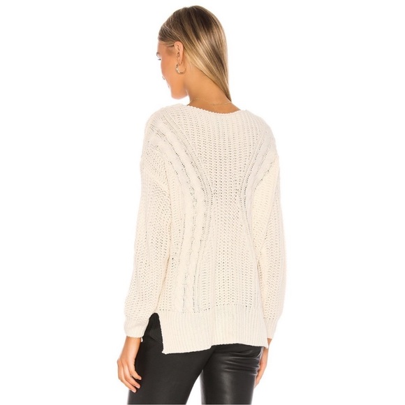 Heartloom Evon Sweater in Ivory - Picture 3 of 7